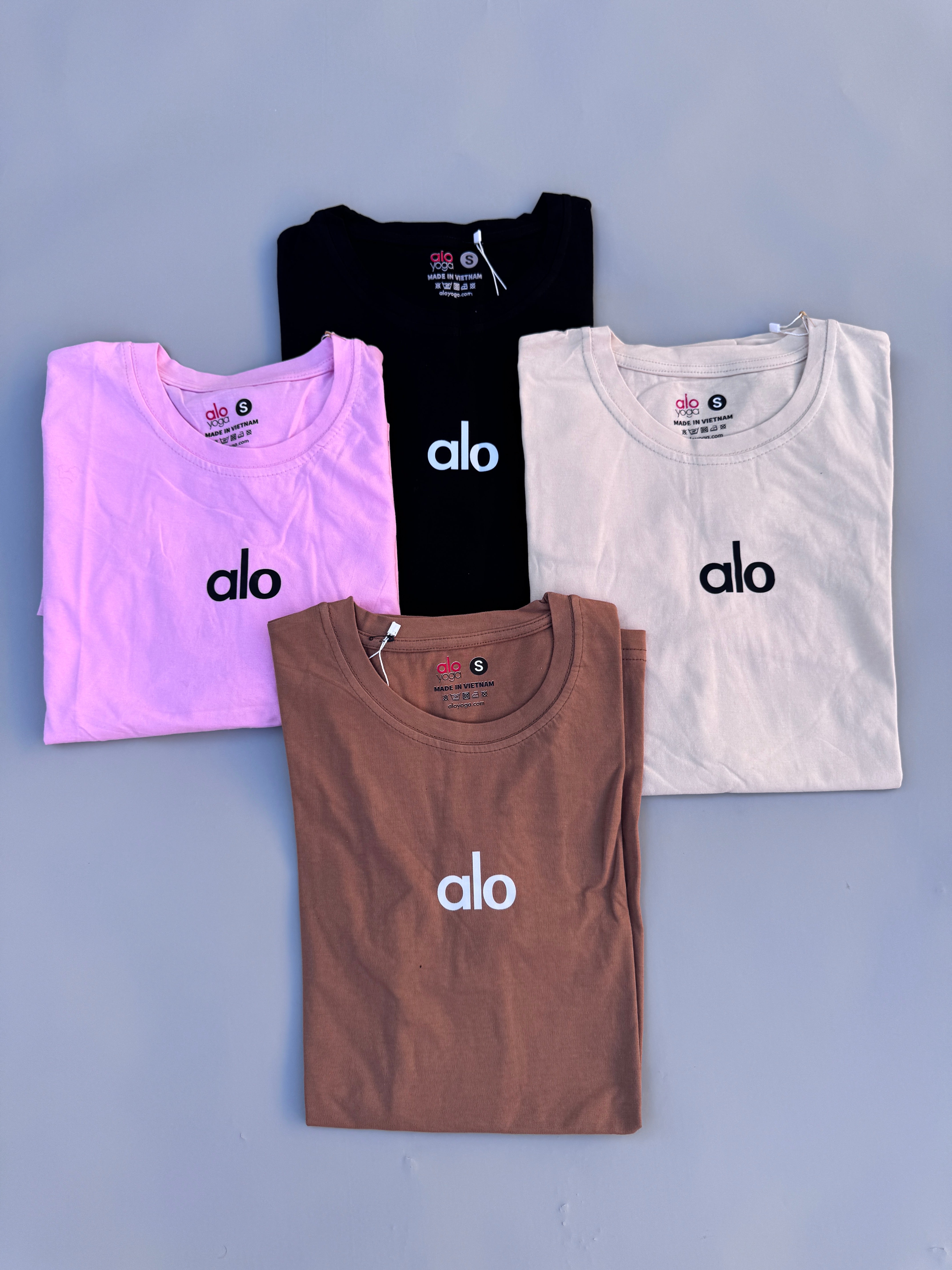 تشيرت alo قطني هاف