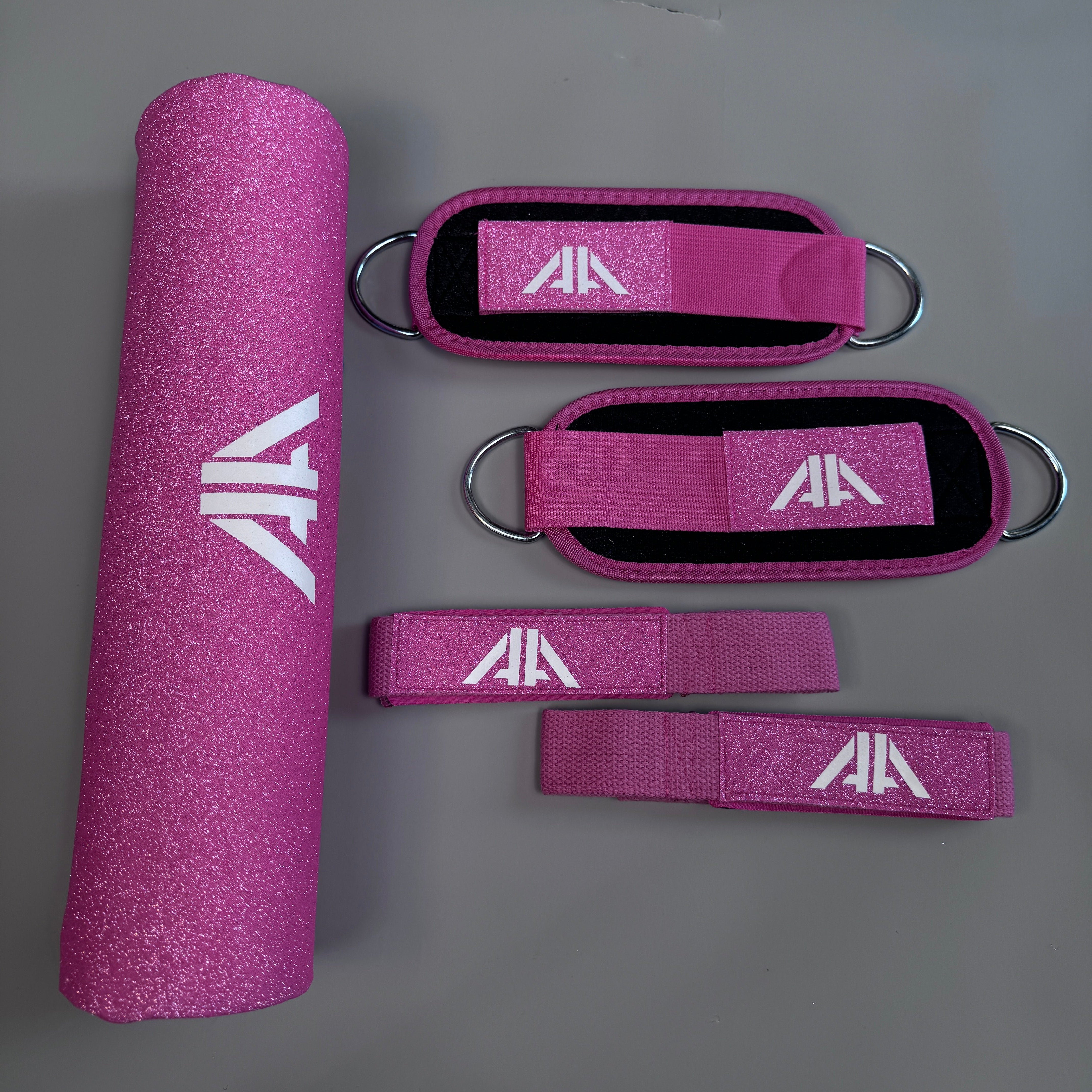 سيت لماع كاحل ومعصم وسفنجة بار