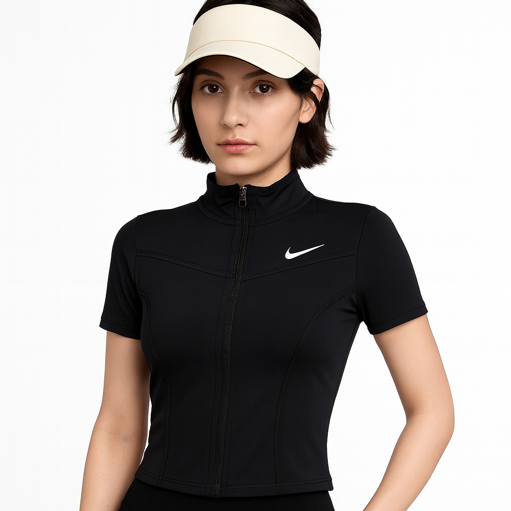 تشيرت سحاب كامل قصير