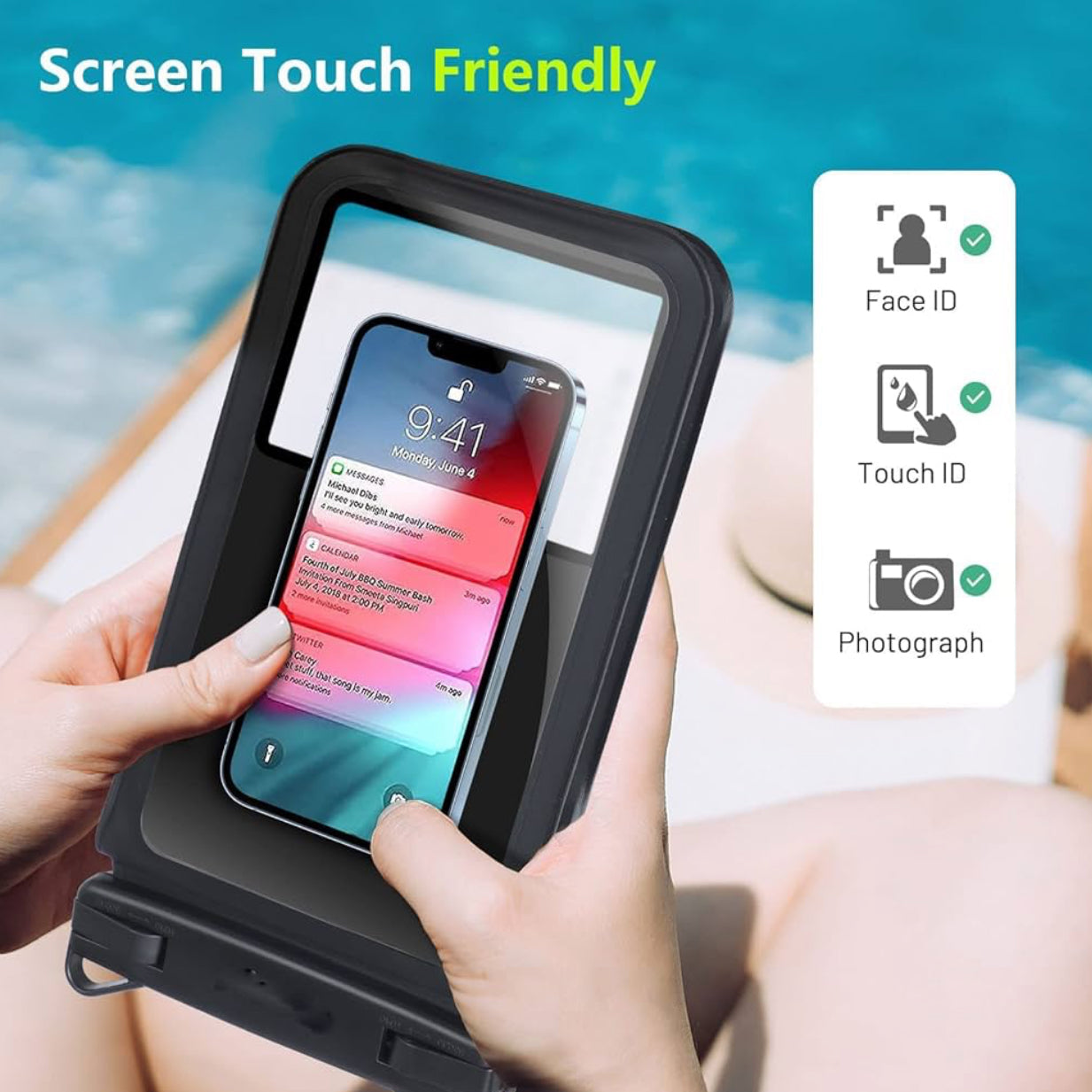 حافظة ضد الماء متعددة الاستخدامات