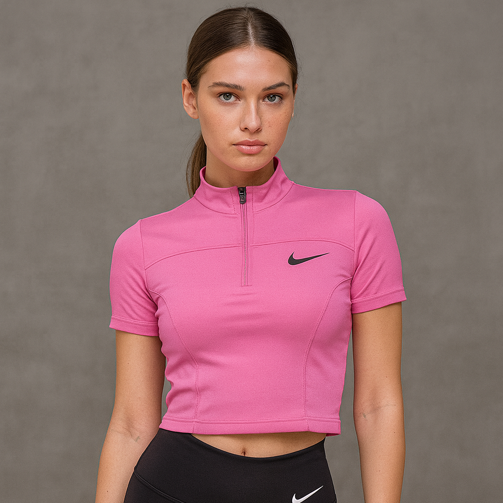 تشيرت سحاب كامل قصير