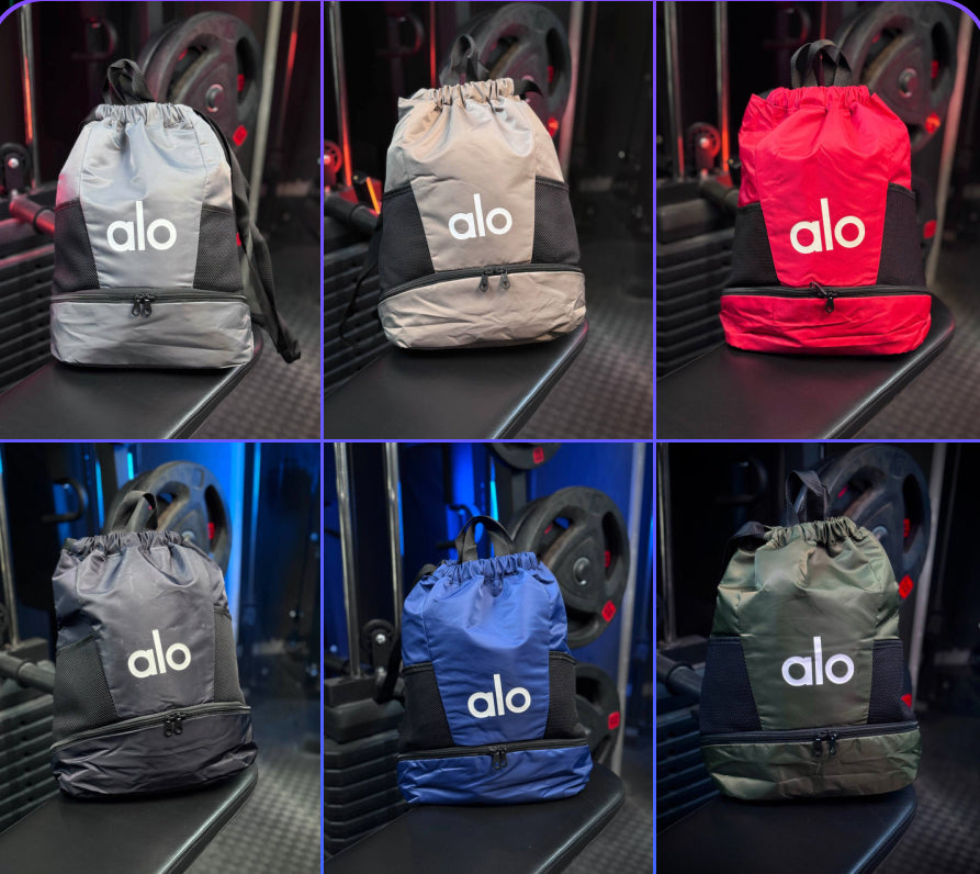 حقيبة ألو للجيم برباط - Alo Gym Bag