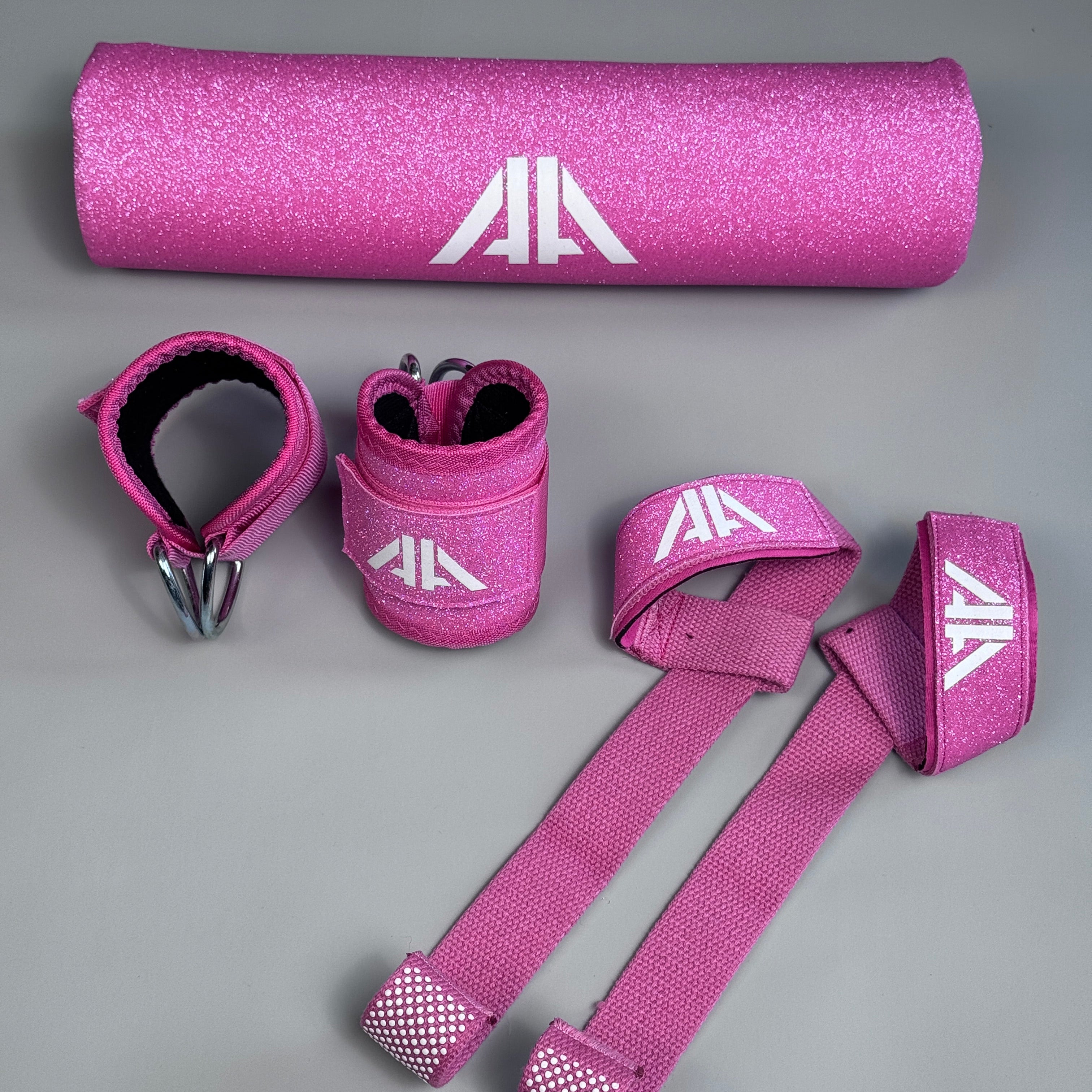 سيت لماع كاحل ومعصم وسفنجة بار