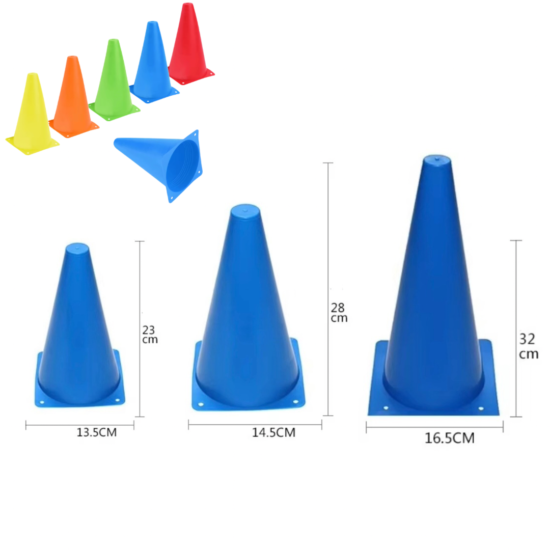 اقماع تدريب بلاستيكية
