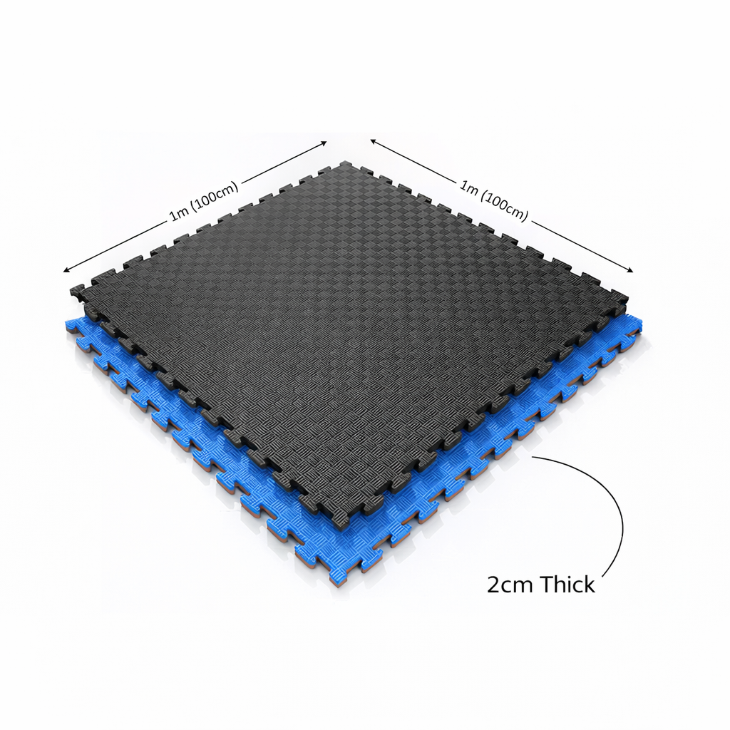 ارضيات مطاط 1m*2cm