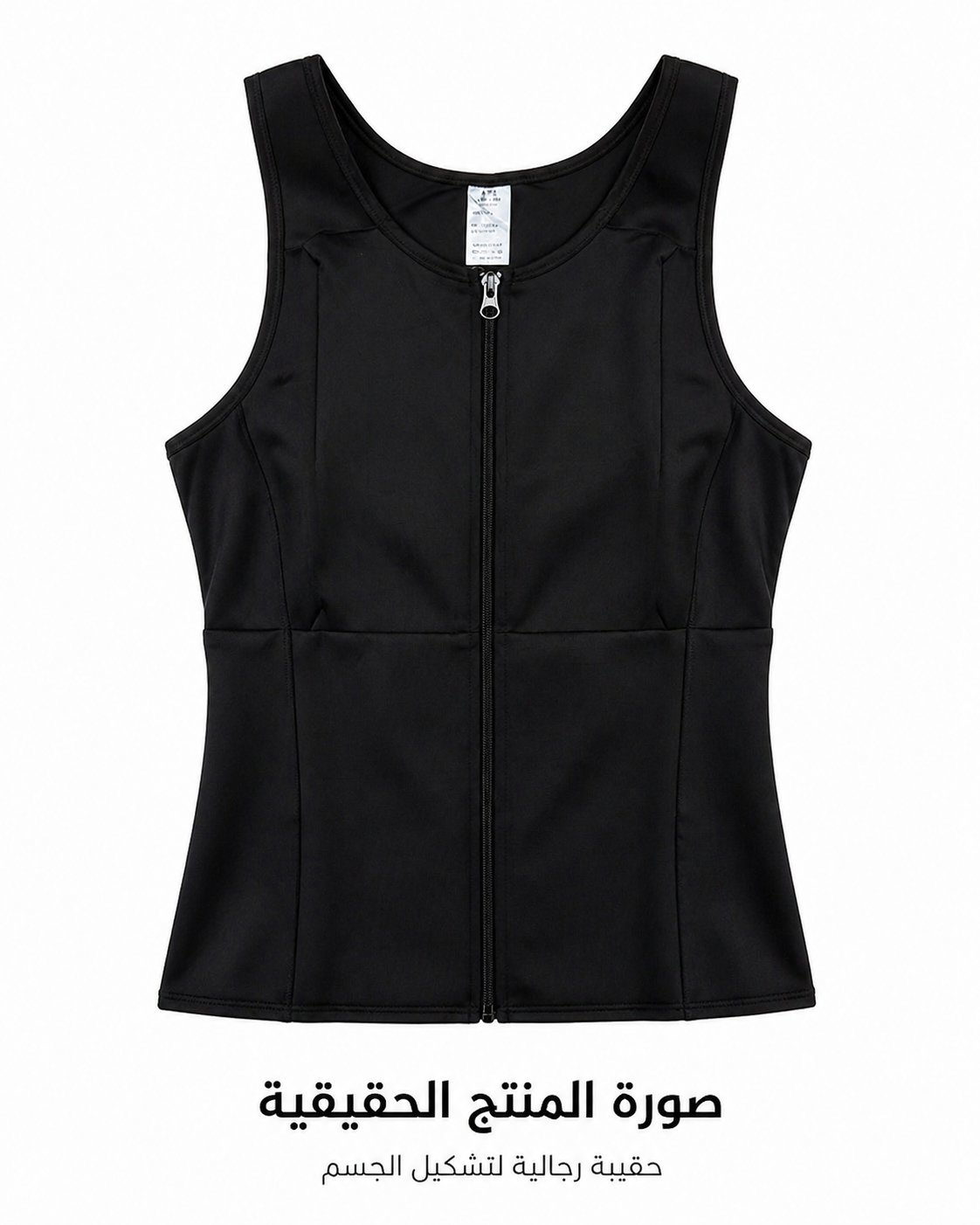 فانيلة شد الجسم سحاب رجالي