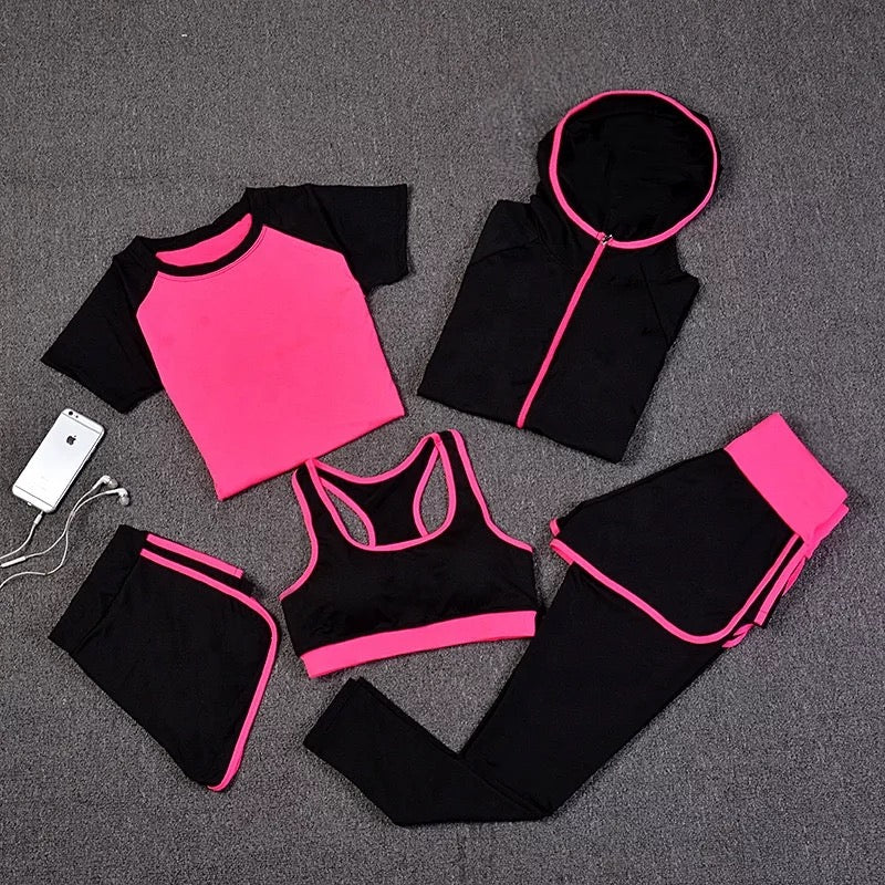 تراك ٥ قطع رياضي نسائي