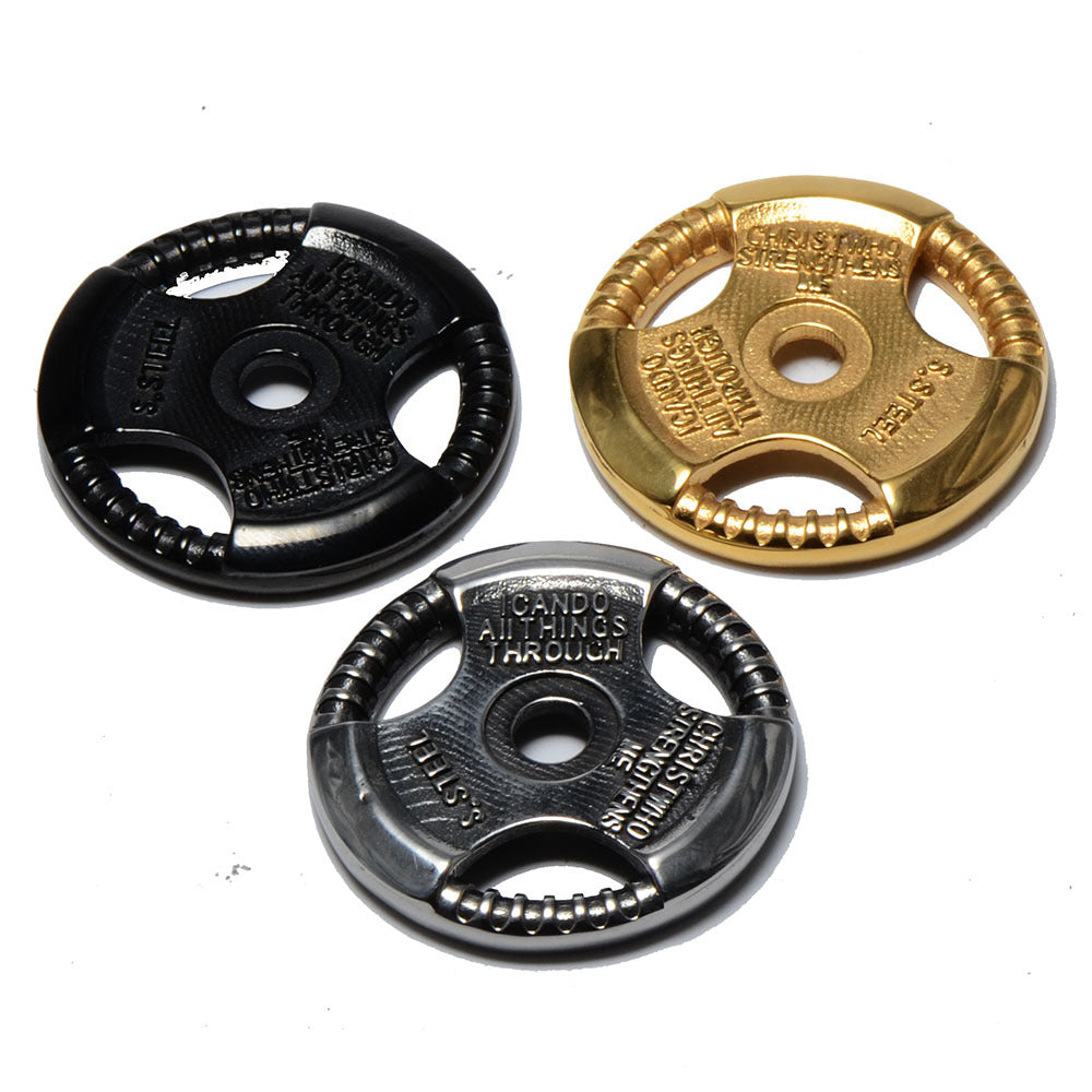 قلادة قرص كبير