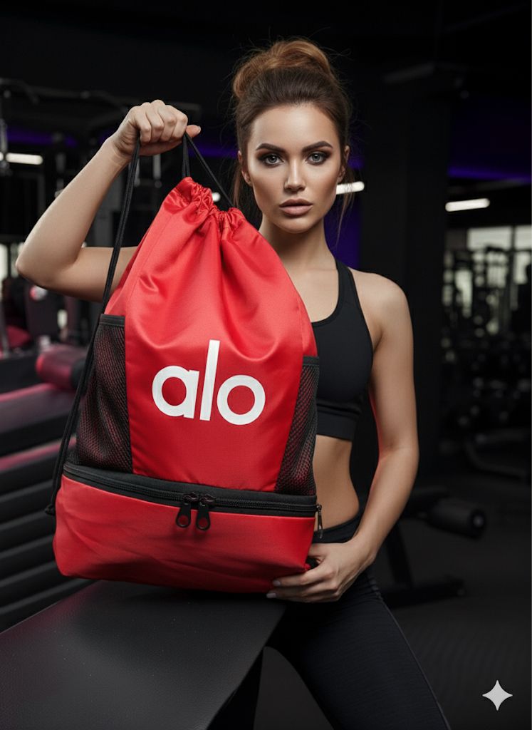 حقيبة ألو للجيم برباط - Alo Gym Bag