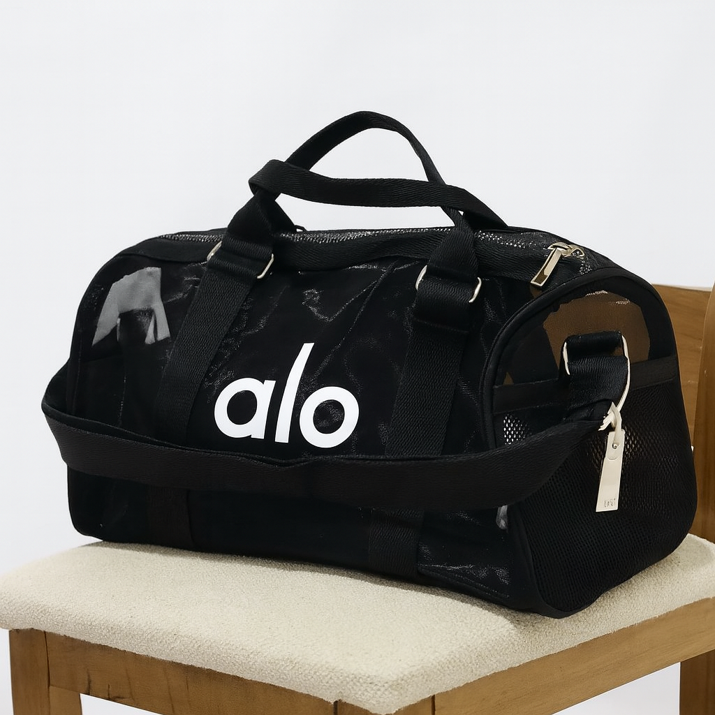 حقيبة alo شفاف