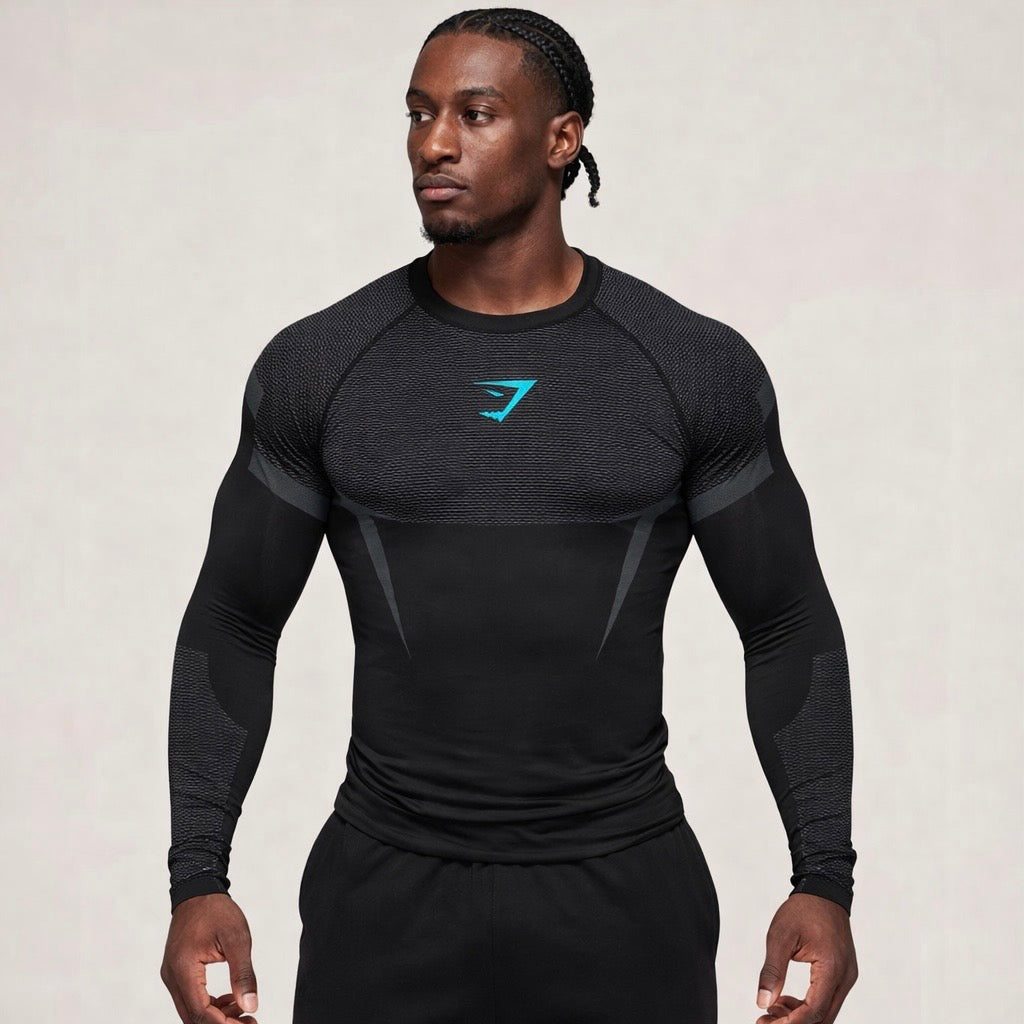 تيشيرت جم شارك رجالي ضاغط