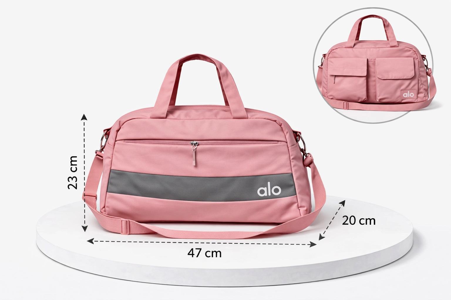 حقيبة الو alo جيوب