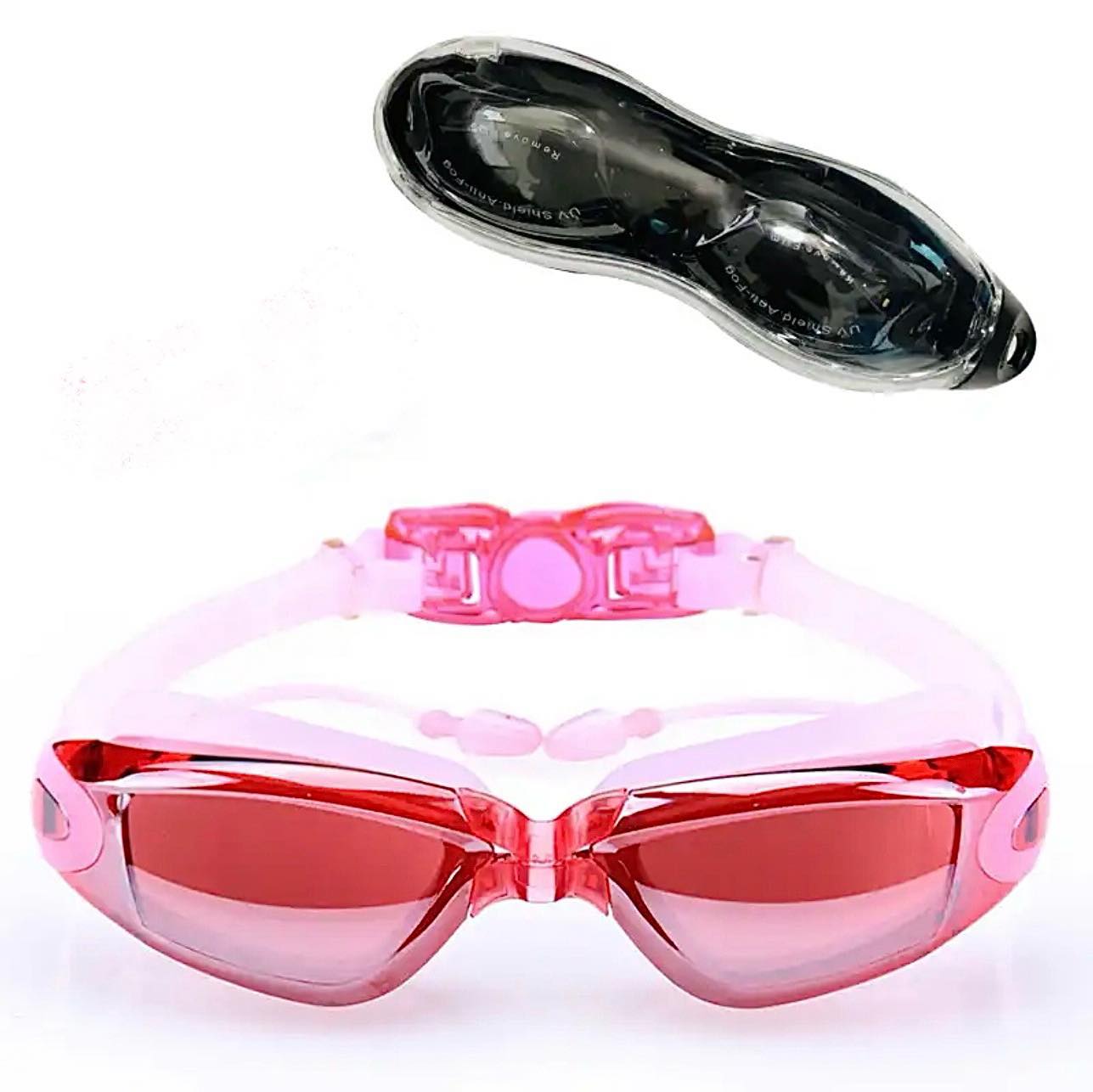 نظارات سباحة مع علبة