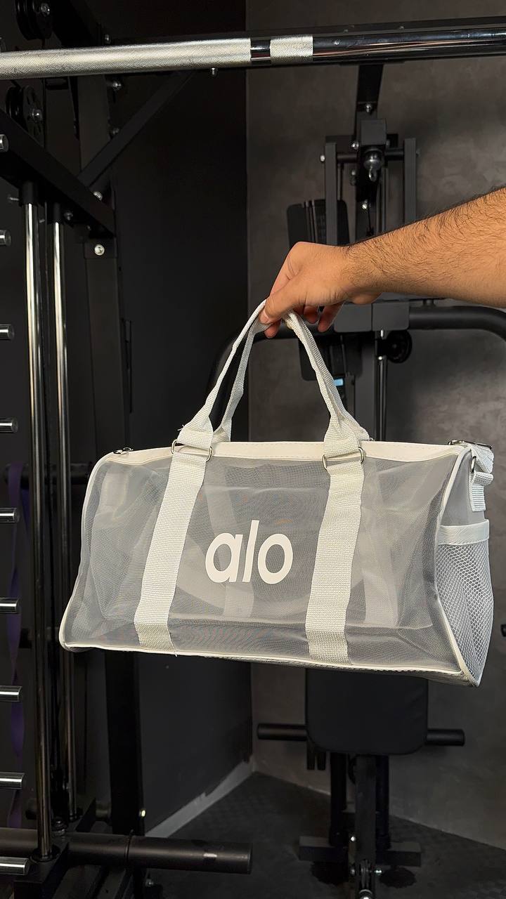 حقيبة alo شفاف