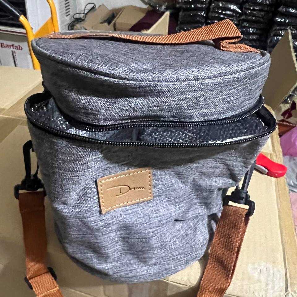 حقيبة طعام اسطوانية