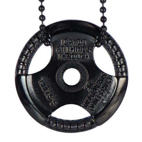 قلادة قرص كبير