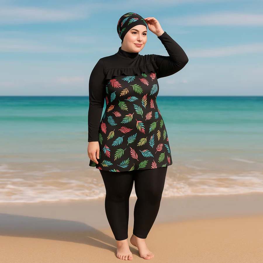 ملابس سباحة اسلامي وركة