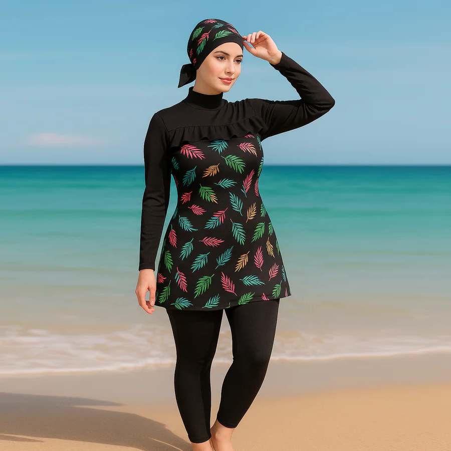 ملابس سباحة اسلامي وركة