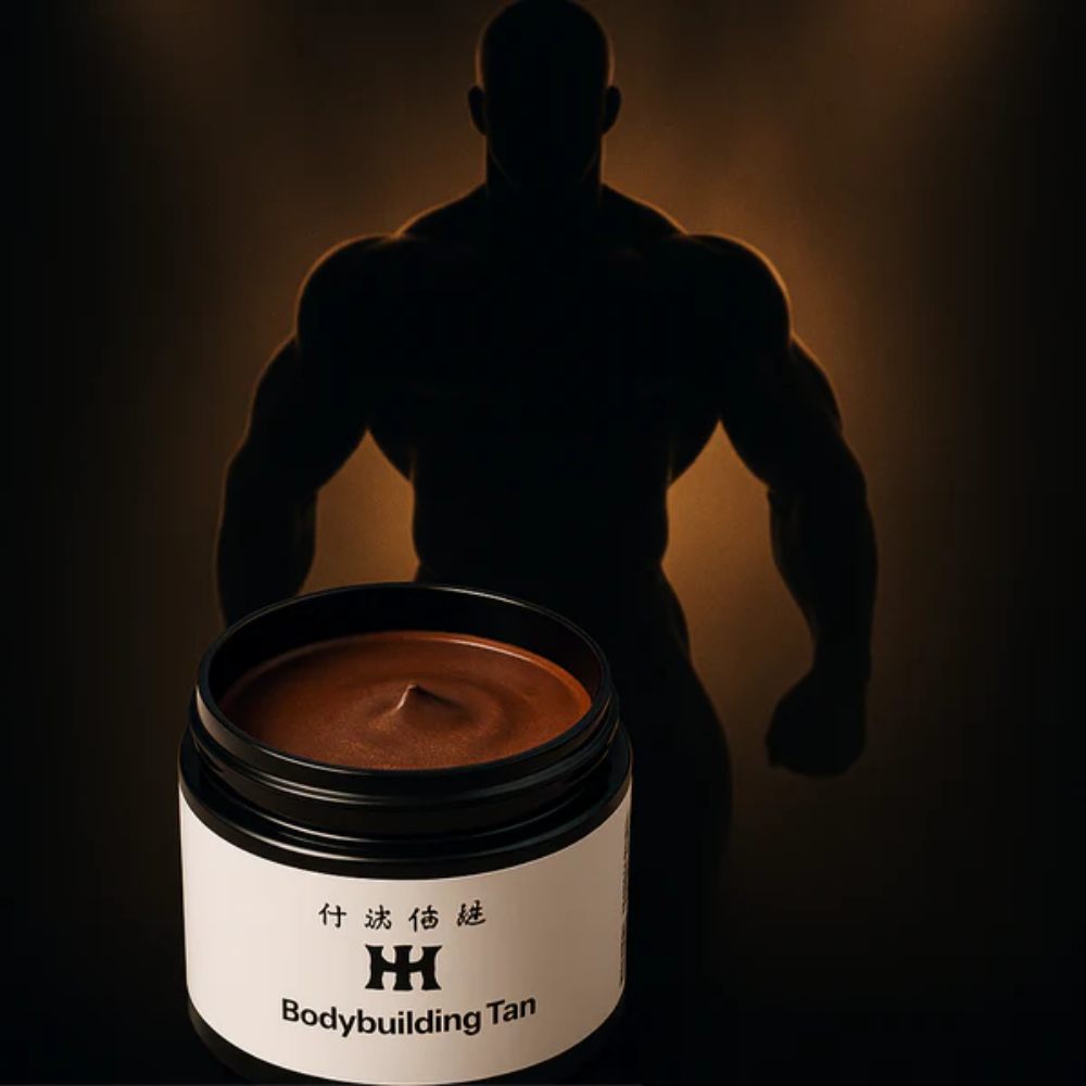 صبغ لاعبي كمال الاجسام