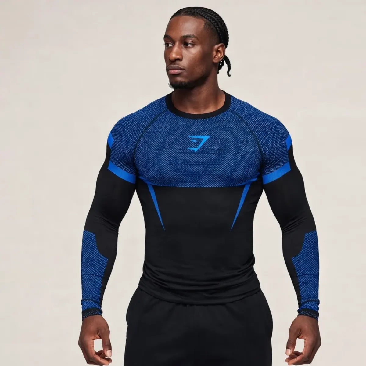 تيشيرت جم شارك رجالي ضاغط