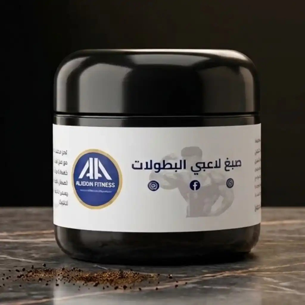 صبغ لاعبي كمال الاجسام