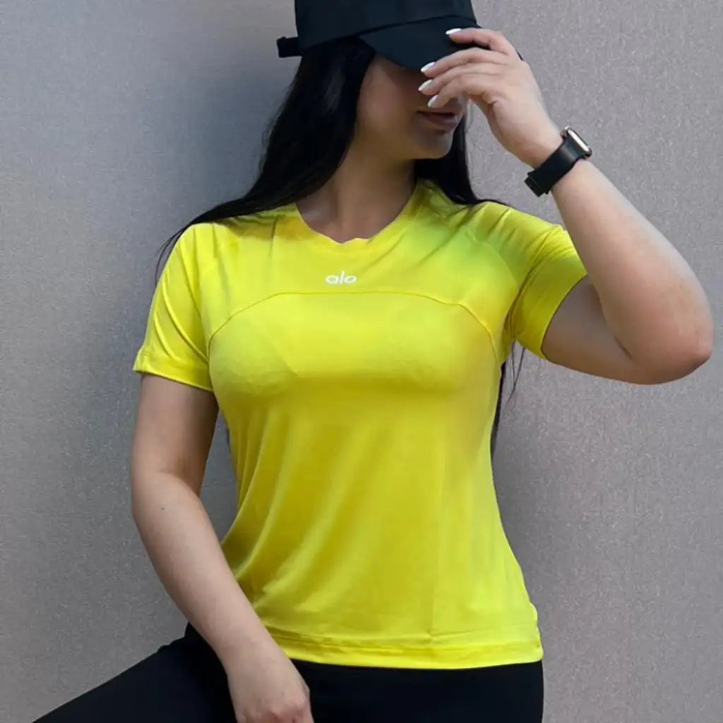 تيشيرت alo خط علوي نص ردن
