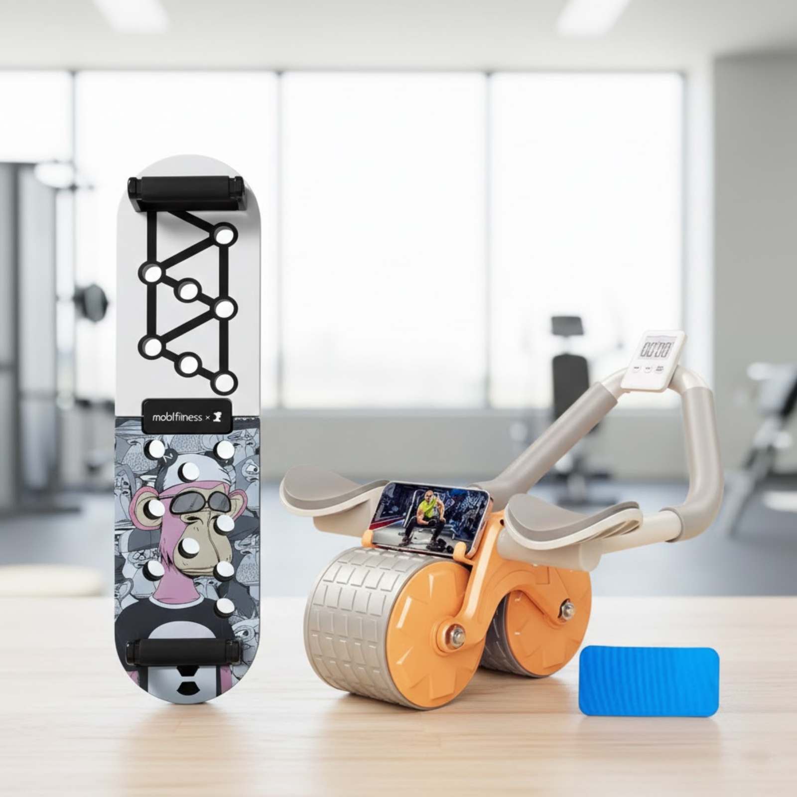 عرض القوة ونحت الجسم المنزلي 🔥🏋️