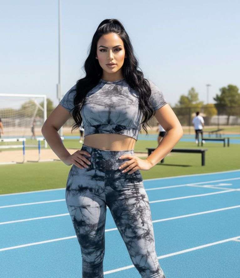 تراك نسائي قصير مشجر