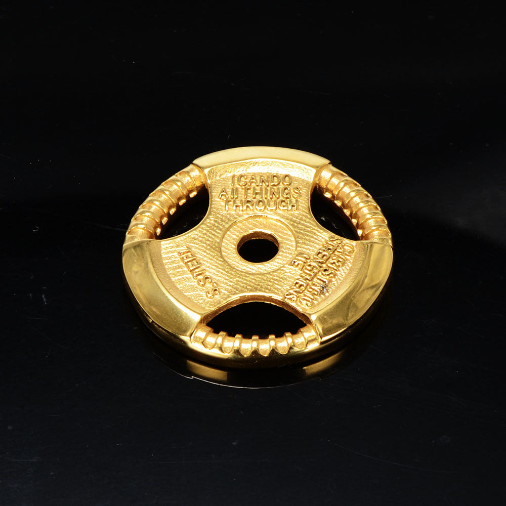 قلادة قرص كبير