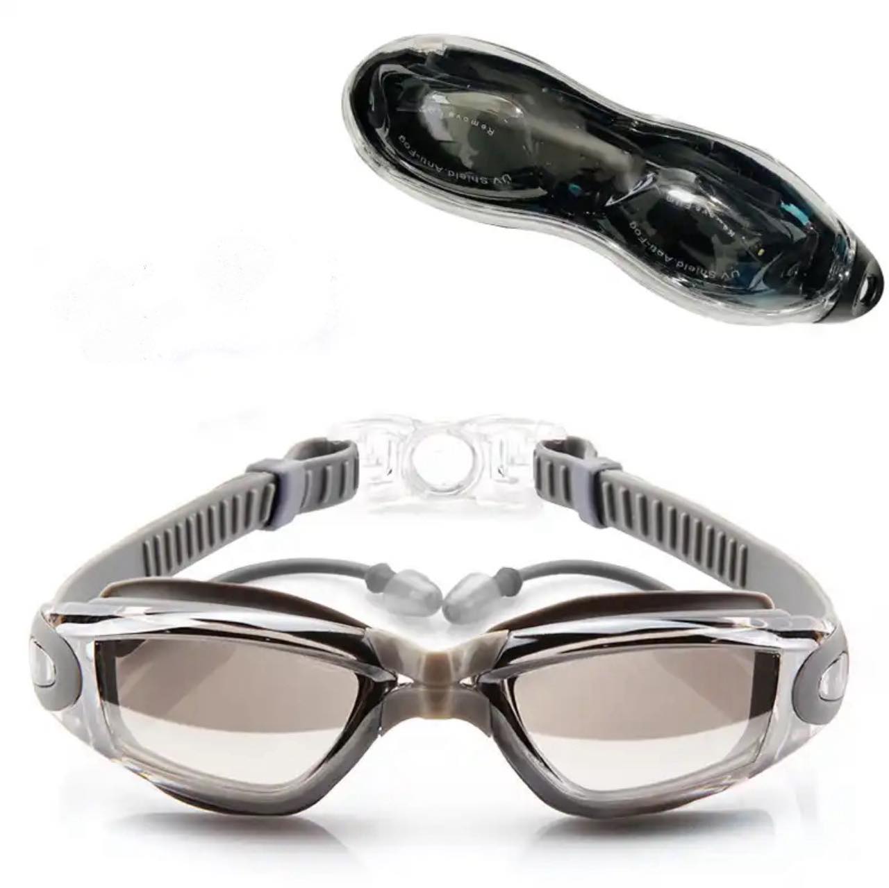 نظارات سباحة مع علبة