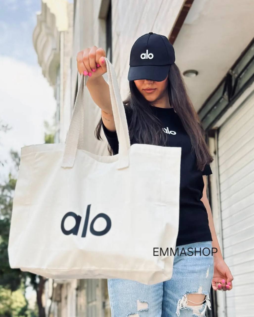 حقيبة جم كتان