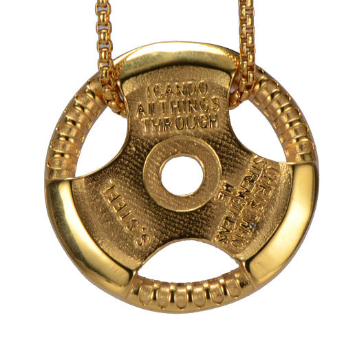 قلادة قرص كبير