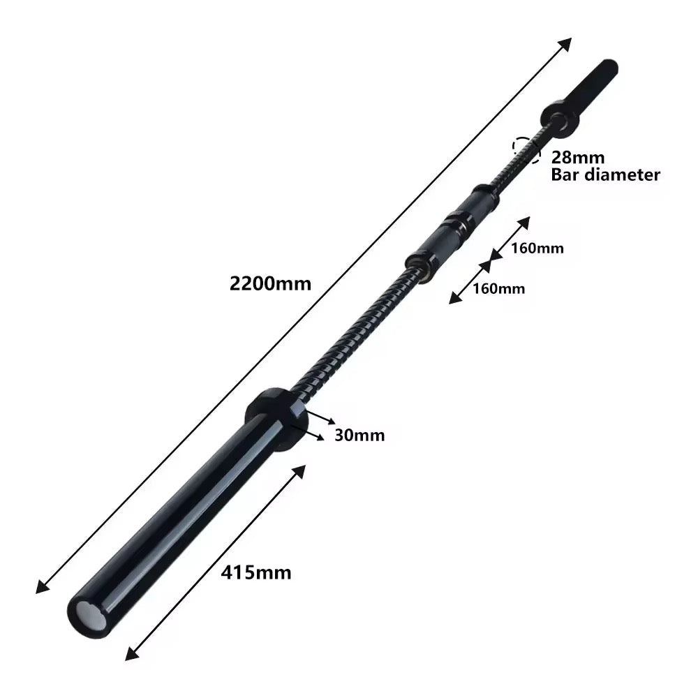 بار لف اولمبي - 220cm Olympic Barbell