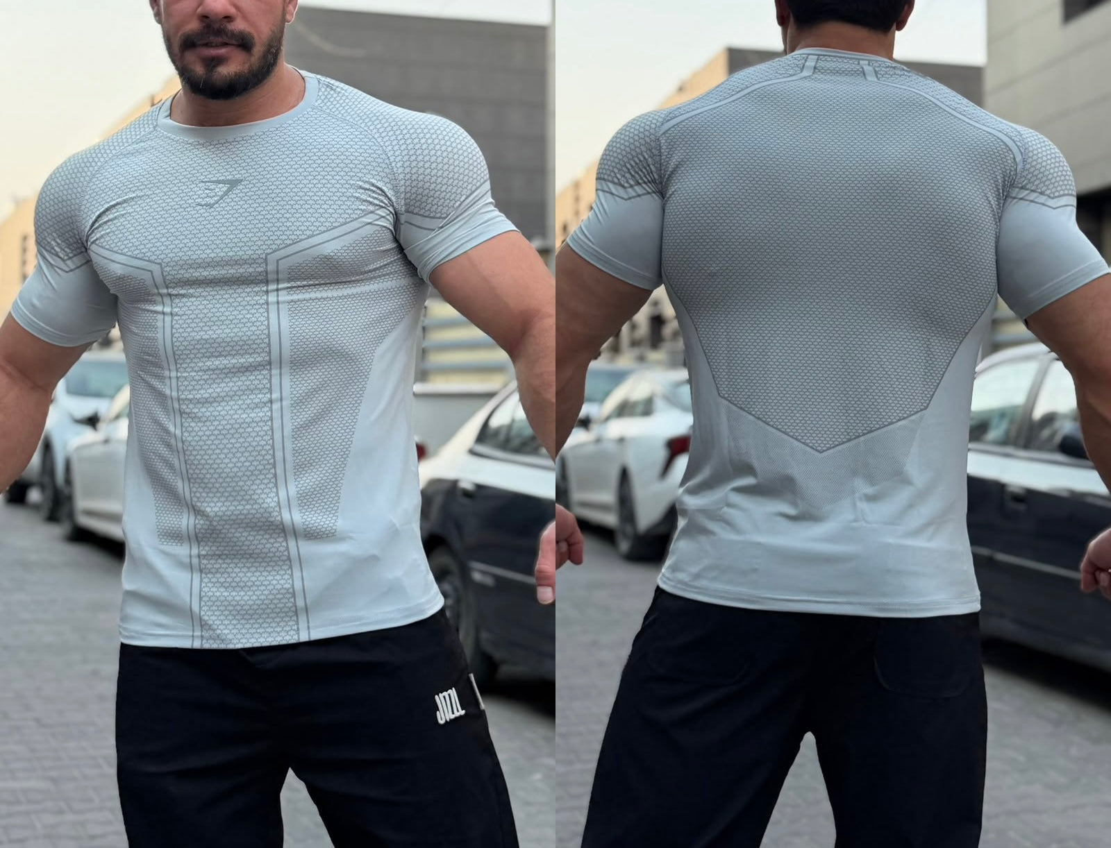 تشيرت جم شير عنكبوتي