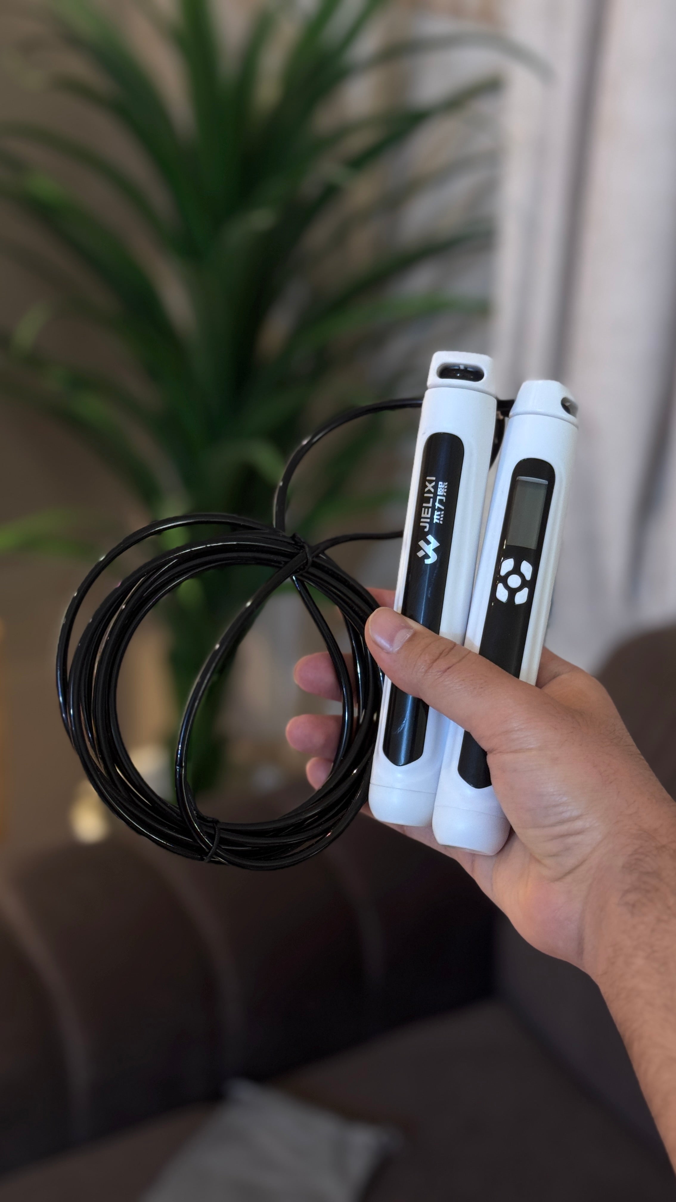 حبل قفز سلك وعداد وشحن