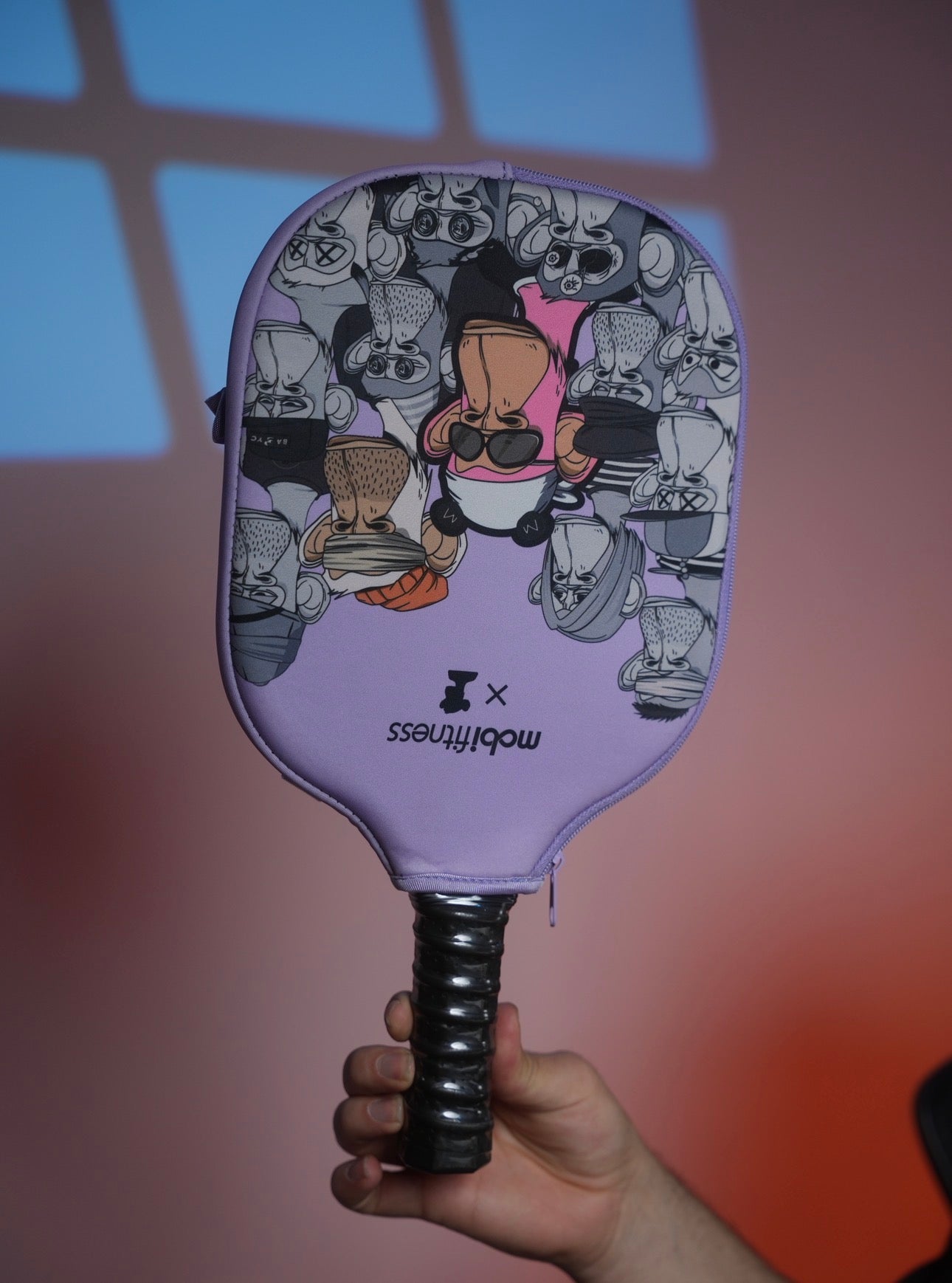 مضرب بادل احترافي – مع غلاف