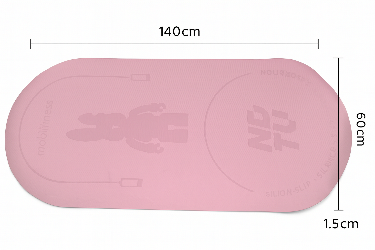 بساط يوغا بيضوي