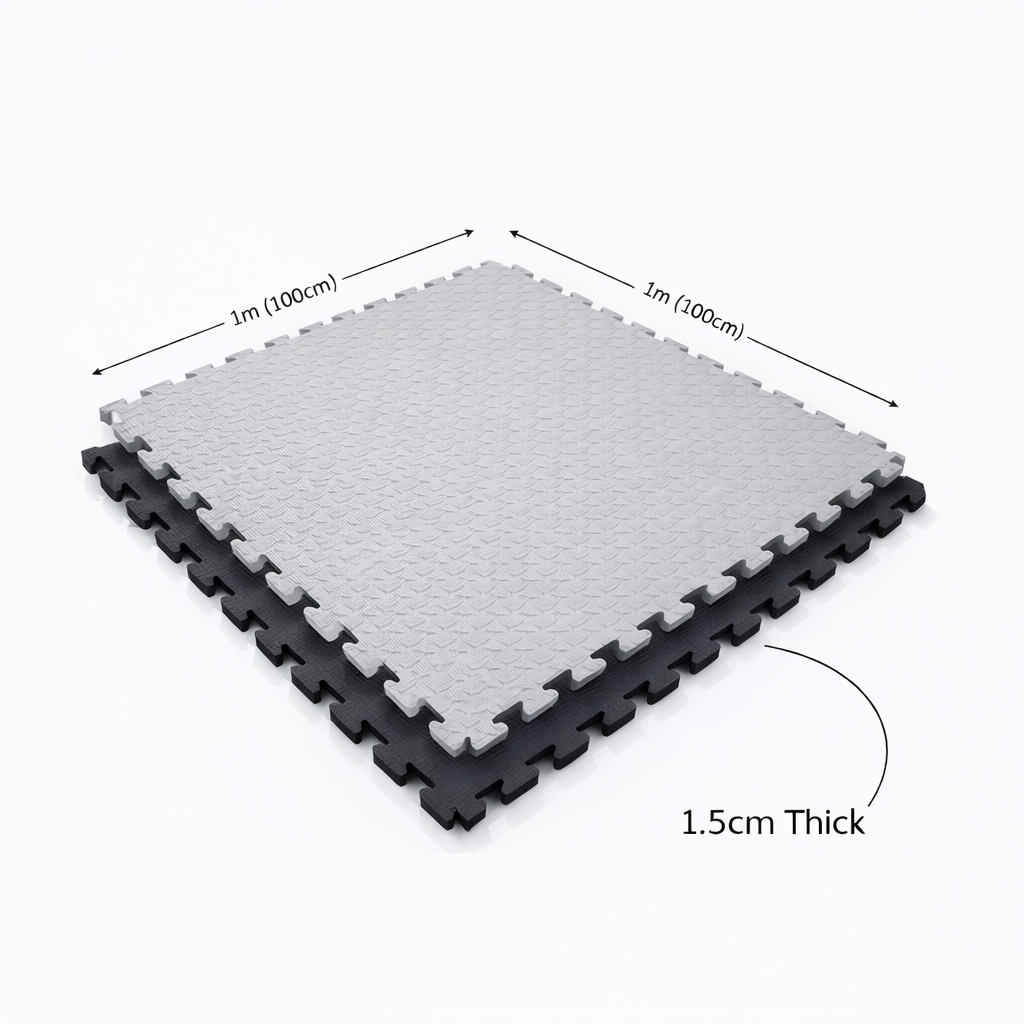 ارضيات مطاط 1m*2cm