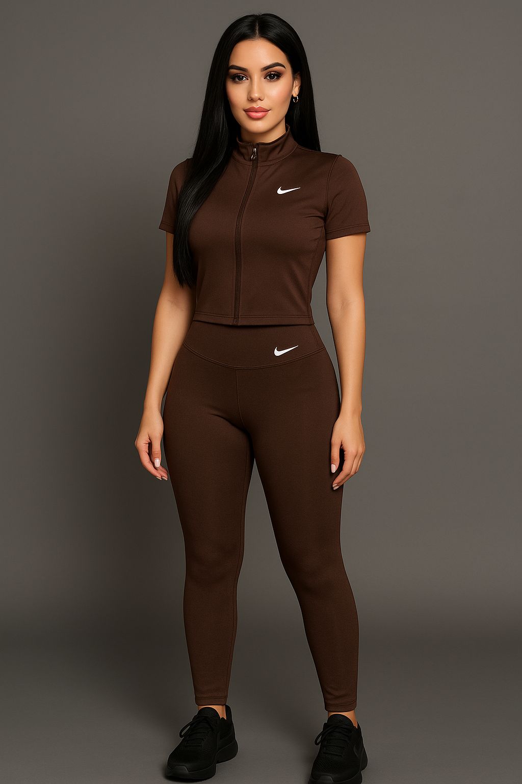 تشيرت سحاب كامل قصير