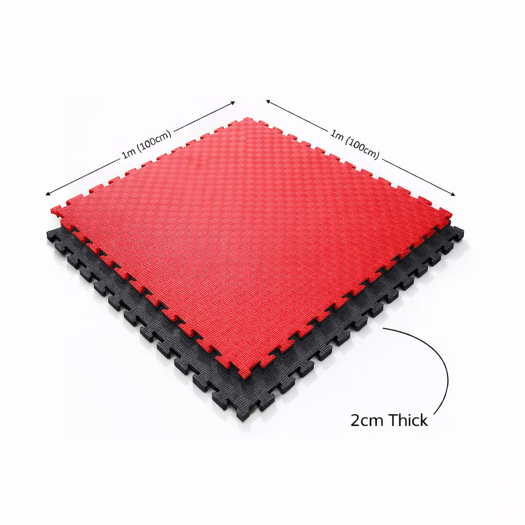 ارضيات مطاط 1m*2cm