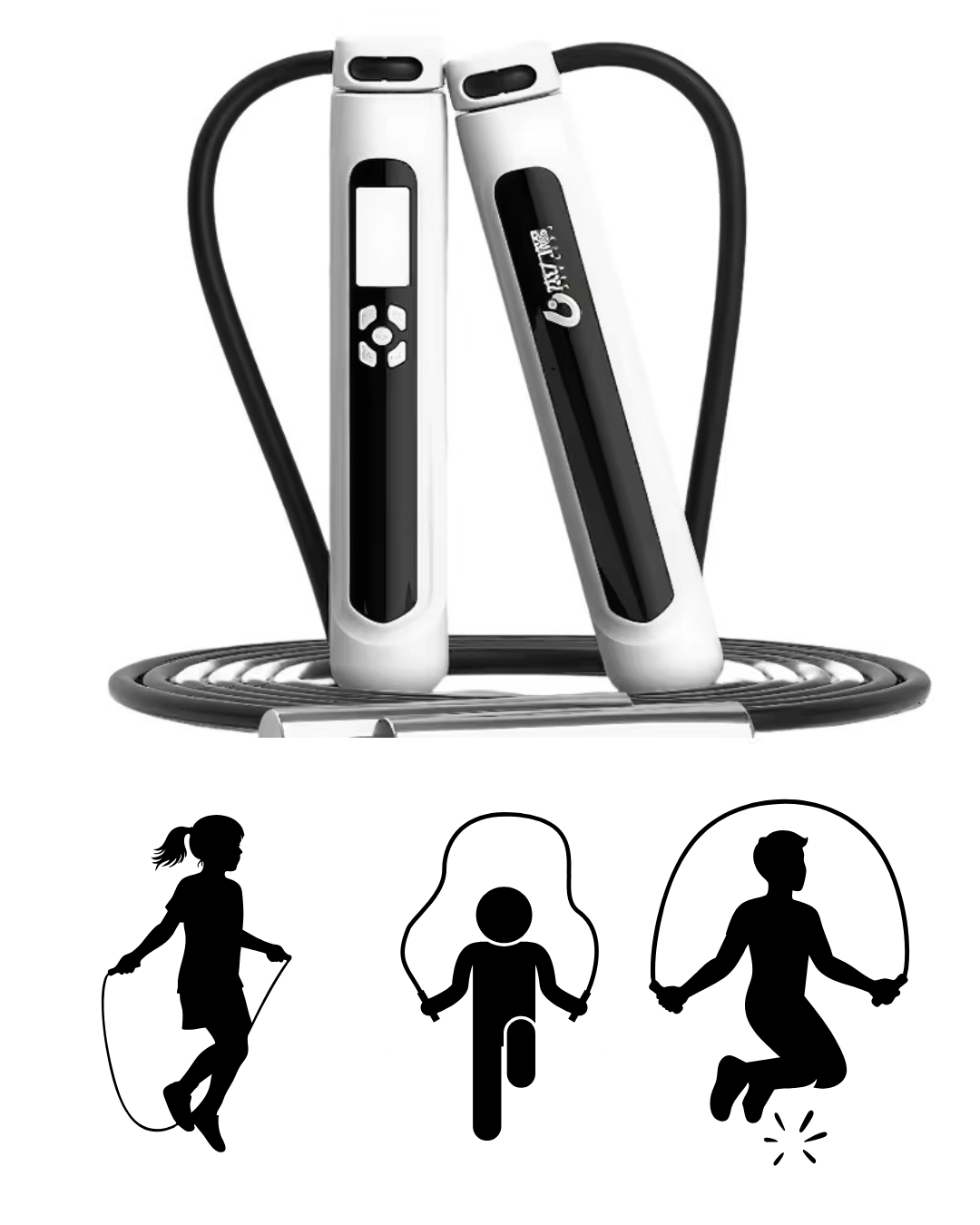 حبل قفز سلك وعداد وشحن