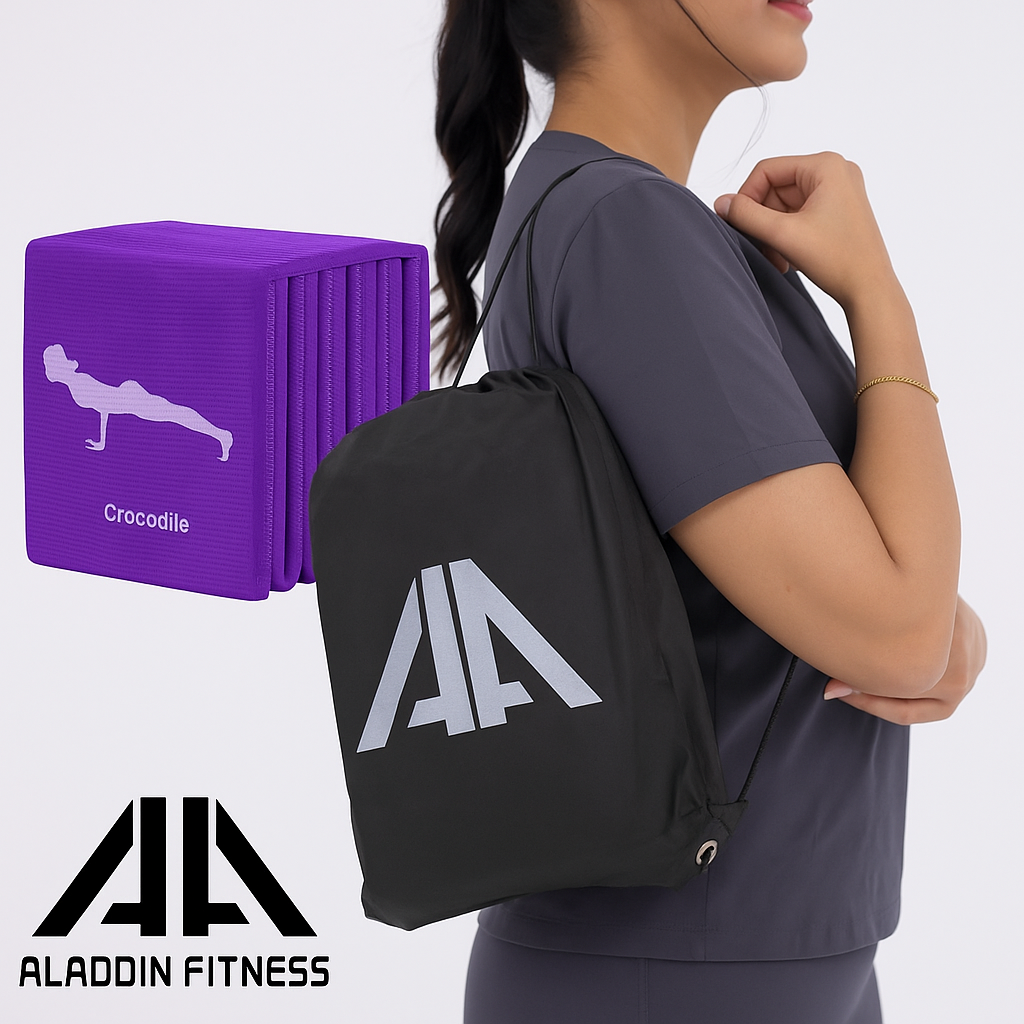 بساط يوغا قابل للطي