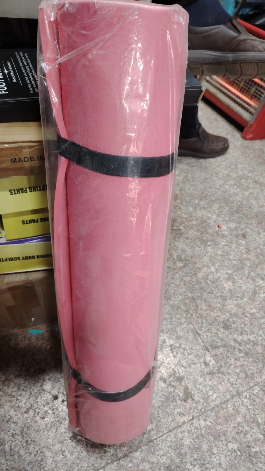 بساط يوغا وسط