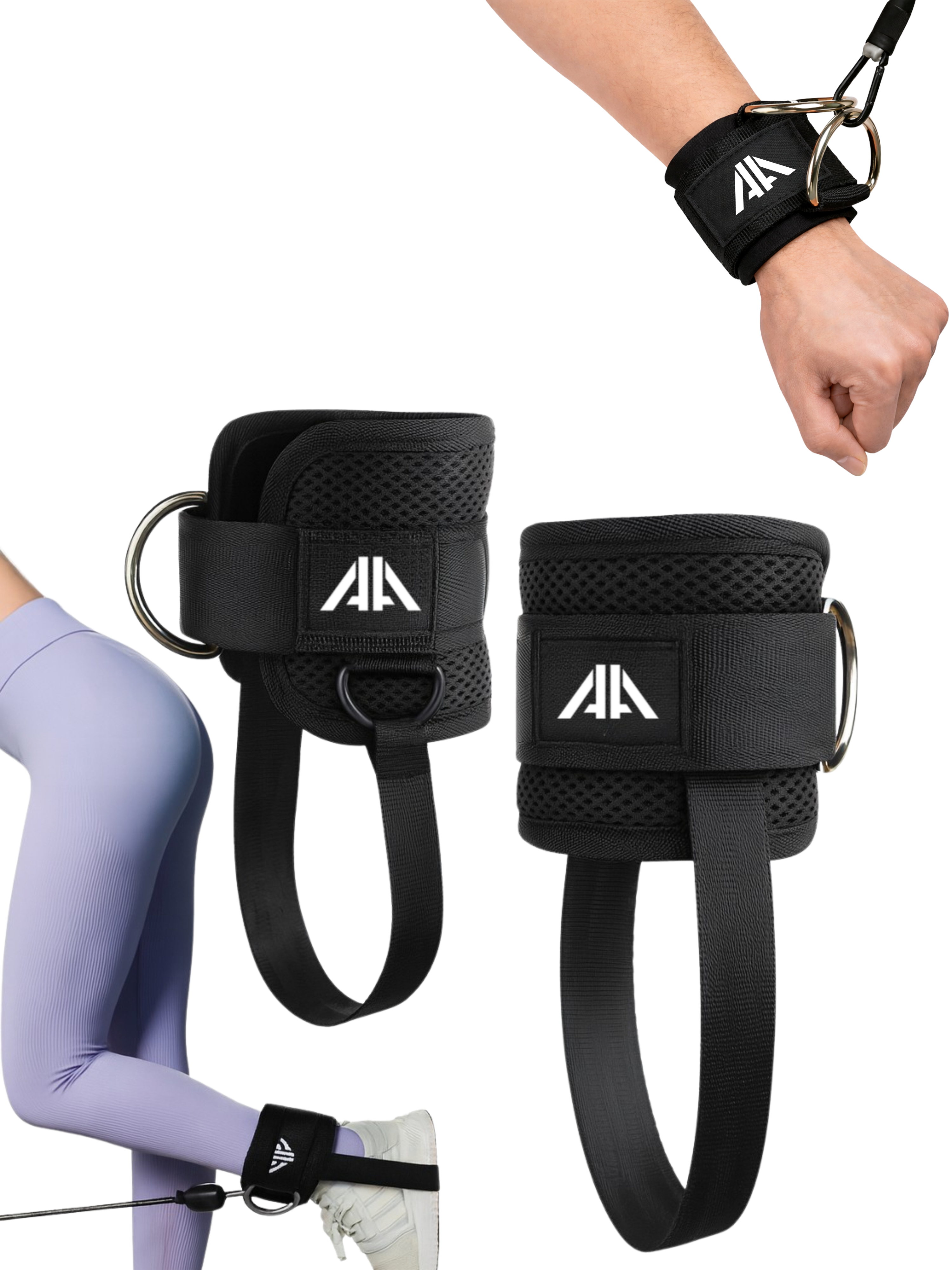 سوار كاحل لتمارين الكلوتس والذراع