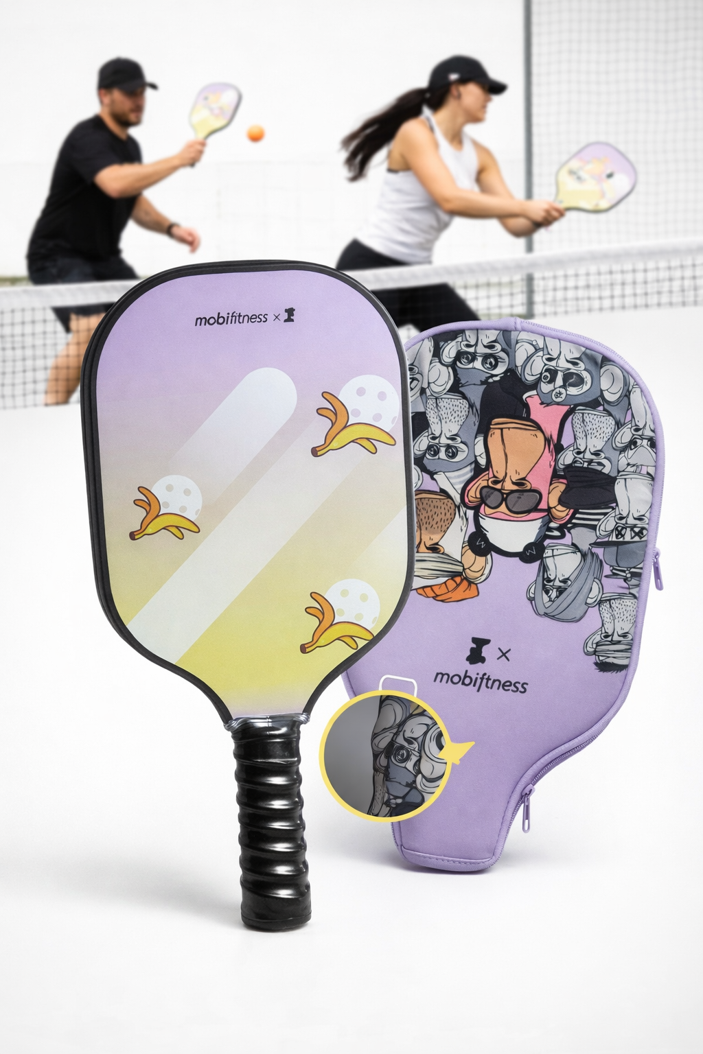 مضرب بادل احترافي – مع غلاف