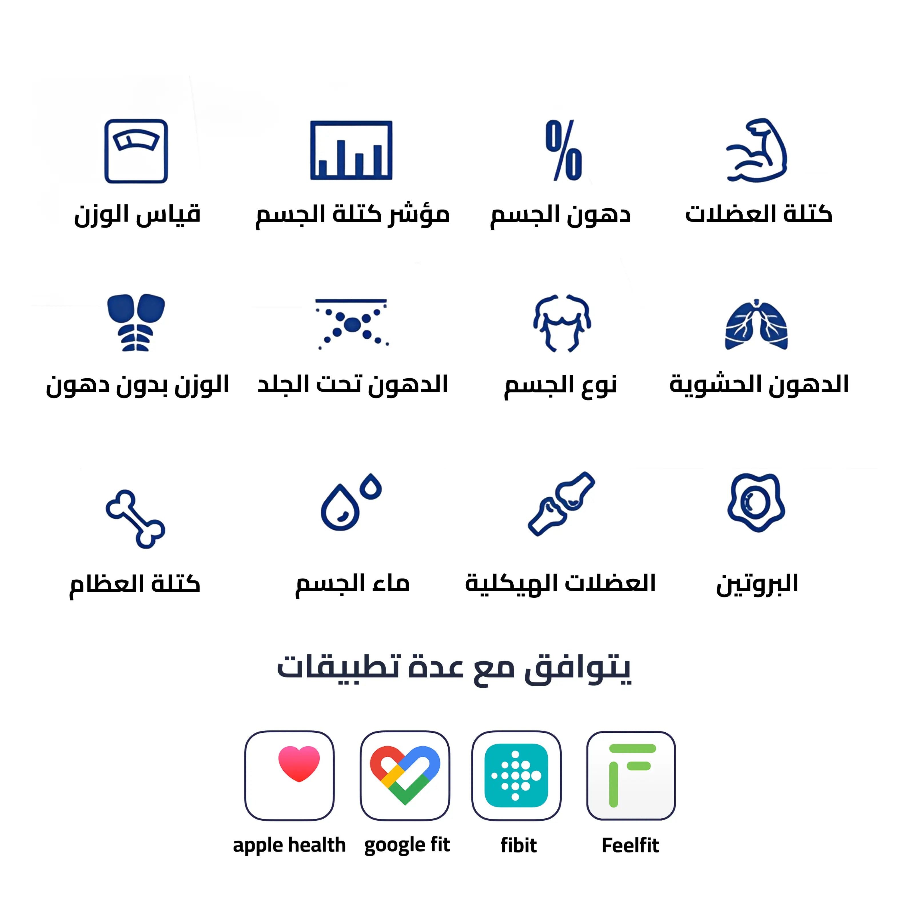 ميزان الأشخاص الذكي والمتطور