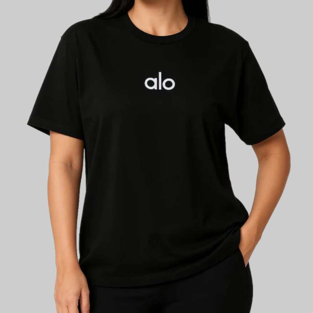 تشيرت alo قطني هاف