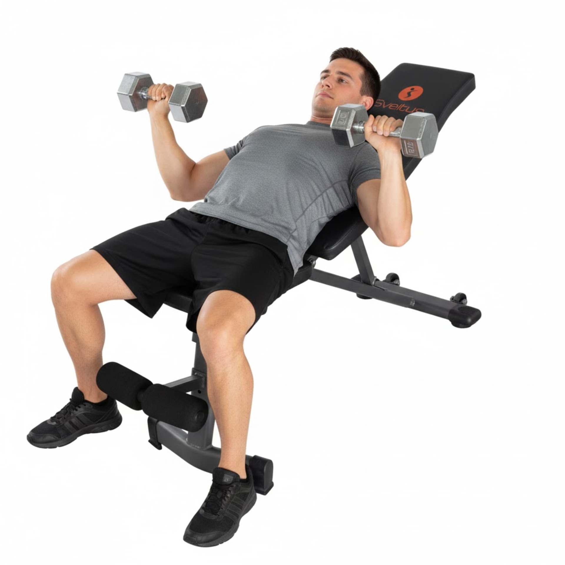 مسطبة تمارين وسط وأعلى فقط سفلتوز