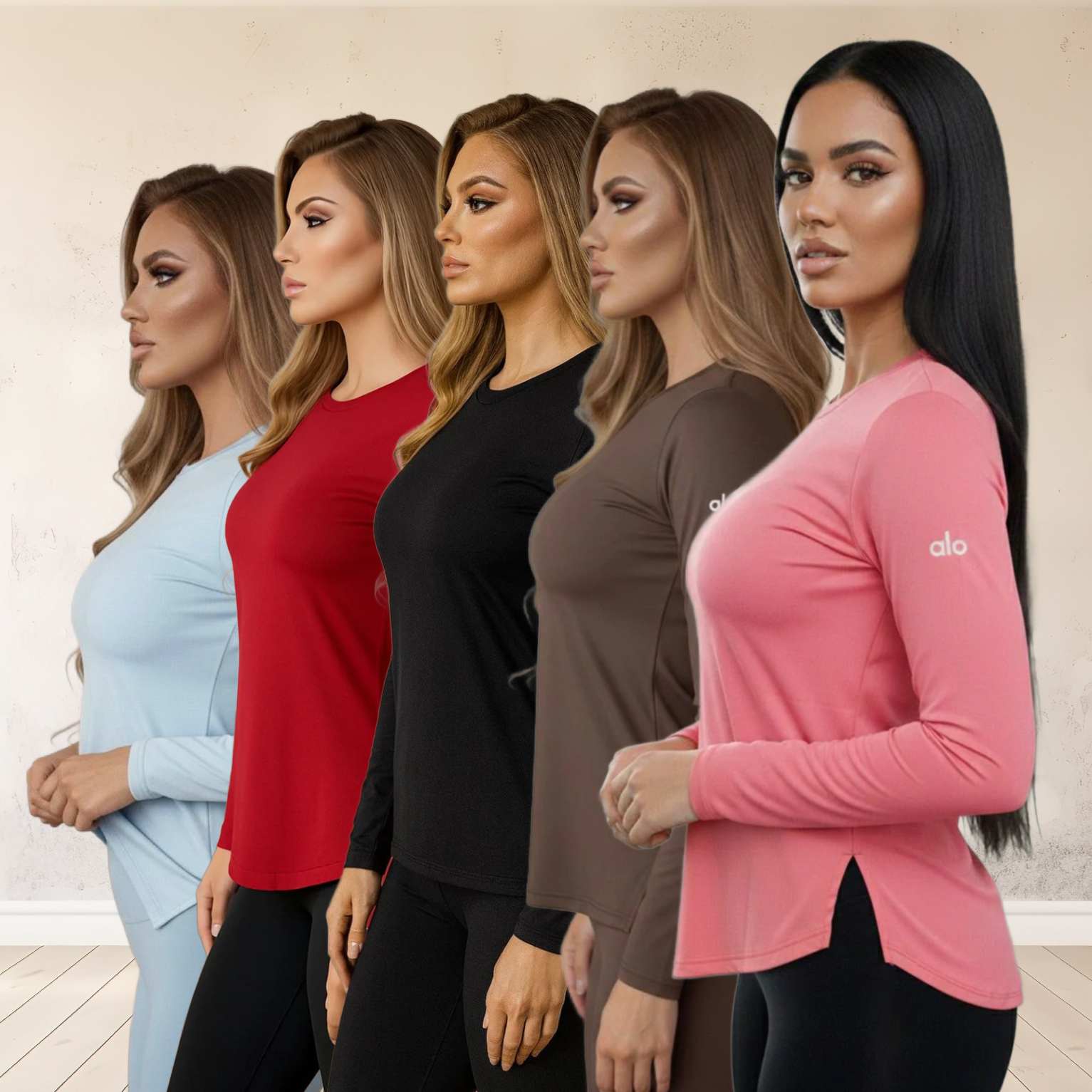 تشيرت الو ردن علامة جانبية