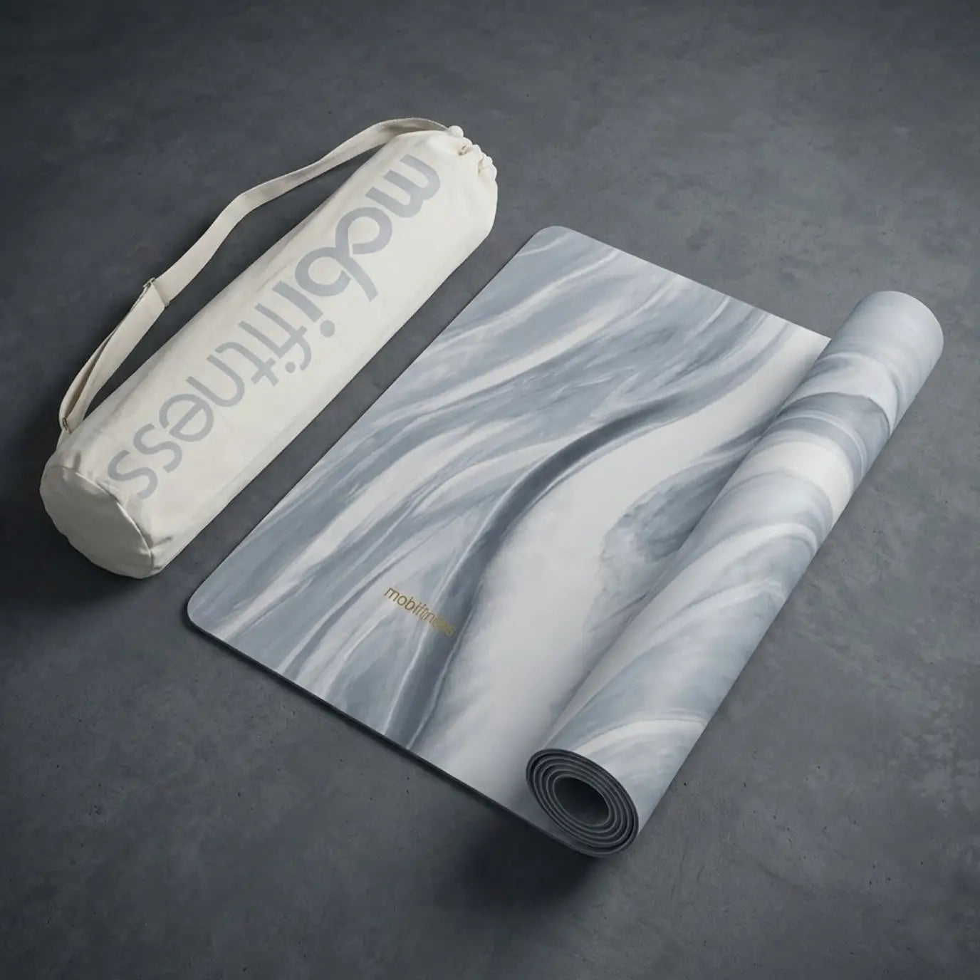 بساط يوغا TPE مطاطي